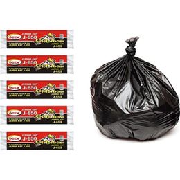 Ögem J-650 Jumbo Boy 5 Adet Siyah 80 x 110 cm Çöp Torbası