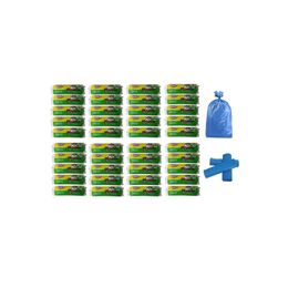 Ögem Orta Boy Mavi 55x60 cm 20'li 40 Rulo Çöp Torbası