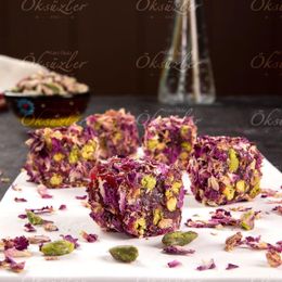 Öksüzler Antep Fıstıklı 500 gr Gül Bahçesi Lokum