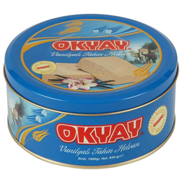 Okyay 840 gr Vanilyalı Teneke Helva