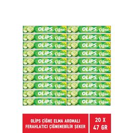Olips 47 gr Çiğne Elma Aromalı Ferahlatıcı Çiğnenebilir Şeker