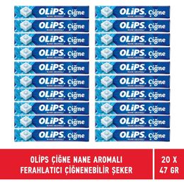 Olips 47 gr Çiğne Nane Aromalı Ferahlatıcı Çiğnenebilir Şeker