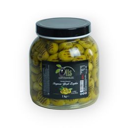 Olis Zeytincilik 1 kg Izgara Yeşil Zeytin