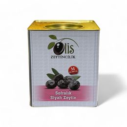 Olis Zeytincilik 10 kg Sofralık Siyah Zeytin