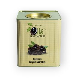 Olis Zeytincilik 8 kg Dilimli Siyah Zeytin