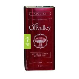 Olivalley 5 lt Ayvalık Edremit Naturel Sızma Zeytinyağı