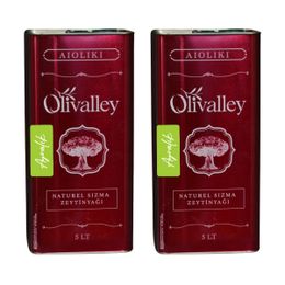 Olivalley 5 lt Ayvalık Edremit Naturel Sızma Zeytinyağı