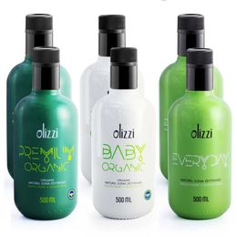 Olizzi 500 ml Premium Sızma Zeytinyağı + Olizzi 500 ml Everyday Sızma Zeytinyağı + Olizzi 500 ml Baby Organik Naturel Sızma Zeytinyağı