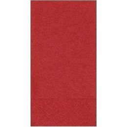 Omnipazar 100 Adet Kırmızı 33x33 cm 1/8 Garson Katlama Servis Peçetesi