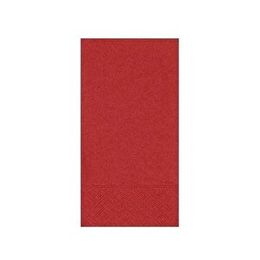 Omnipazar 100 Adet Kırmızı 33x33 cm 1/8 Garson Katlama Servis Peçetesi