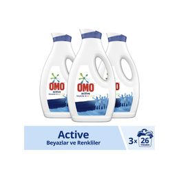 OMO Beyazlar ve Renkliler İçin 3x1690 ml Sıvı Deterjan
