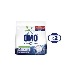 OMO Matik 2x1.2 kg Active Oxygen Toz Deterjan