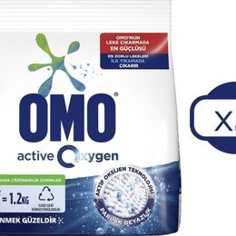 OMO Matik 2x1.2 kg Active Oxygen Toz Deterjan
