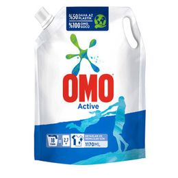 Omo Sivi Pouch Active 1170 Ml 18 Yikama Camasir Deterjani Fiyatlari