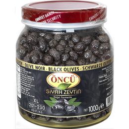 Öncü 1 kg xl Yağlı Siyah Zeytin Pet