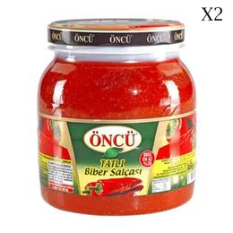 Öncü 2 x 1650 gr Tatlı Biber Salçası