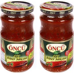 Öncü 2x360 gr Cam Acı Biber Salçası