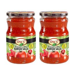 Öncü 2x700 gr Domates Biber Salçası