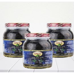 Öncü 3x1 kg M-S Siyah Yağlı Zeytin