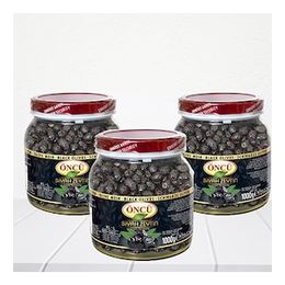 Öncü 3x1 kg XL-L Siyah Yağlı Zeytin