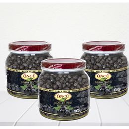 Öncü 3x1 kg XL-L Siyah Yağlı Zeytin