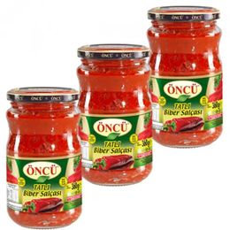 Öncü 3x360 gr Cam Tatlı Biber Salçası