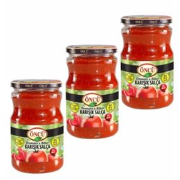 Öncü 3x700 gr Cam Karışık Salça