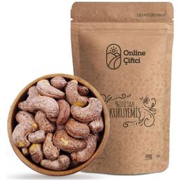 Online Çiftçi 1 kg Kabuklu Yağsız Kavrulmuş Kaju