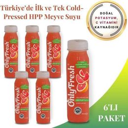 Only 250 ml Taze Soğuk Sıkım Fresh Greyfurt Suyu