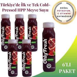Only 250 ml Taze Soğuk Sıkım Fresh Nar Suyu