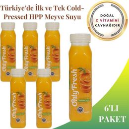 Only 250 ml Taze Soğuk Sıkım Fresh Portakal Suyu