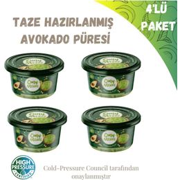 Only 800 gr Soğuk Sıkım Fresh Avokado Püresi