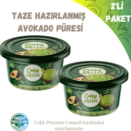 Only Fresh 2x400 gr Avokado Püresi