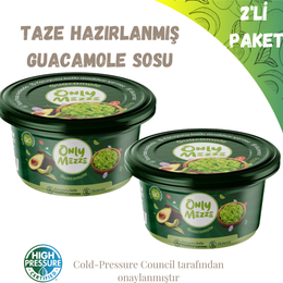 Only Fresh 2x400 gr Avokado Püresi