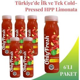 Only Fresh 6x250 ml Çilekli Karışık Meyveli Limonata