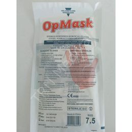 Opmask 7 Beden Steril Pudralı Cerrahi Eldiven