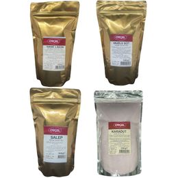 Orçel 1 kg Salep + 1 kg Nane Limon + 1 kg Muzlu Süt + 1 kg Karadut