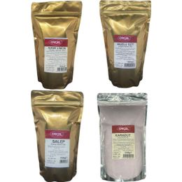 Orçel 1 kg Salep + 1 kg Nane Limon + 1 kg Muzlu Süt + 1 kg Karadut