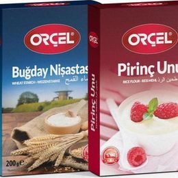 Orçel 200 gr Buğday Nişastası + 200 gr Pirinç Unu