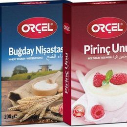 Orçel 200 gr Buğday Nişastası + 200 gr Pirinç Unu