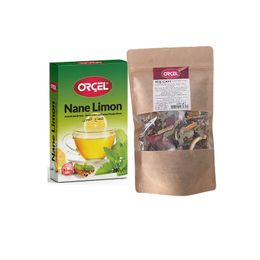 Orçel 200 gr Karışık Kök ve Bitki Kış Çayı + 200 gr Nane Limon