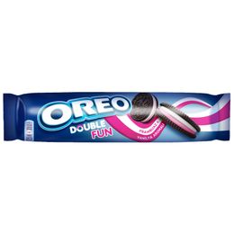 Oreo 157 gr Double Fun Frambuaz ve Vanilya Aromalı Bisküvi