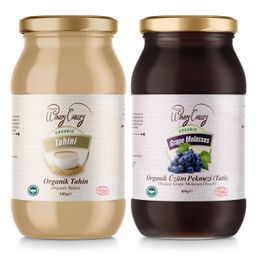 Organic Windy Valley 460 gr Organik Üzüm Pekmezi + 300 gr Tahin