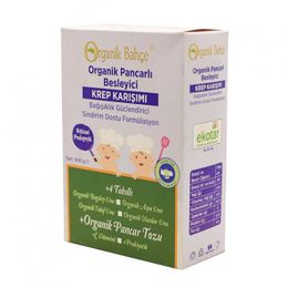 Organik Bahçe 400 gr Organik Pancarlı Bebek Krep Karışımı