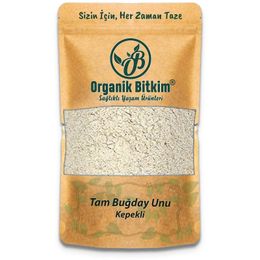 Organik Bitkim 1.4 kg Kepekli Tam Buğday Unu