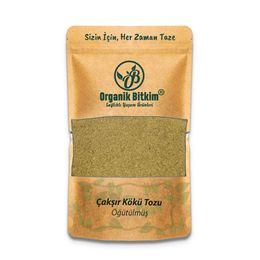 Organik Bitkim 1 kg Çakşır Kökü Tozu Öğütülmüş