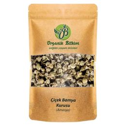 Organik Bitkim 1 kg Çiçek Bamya Kurusu