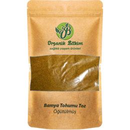 Organik Bitkim 1 kg Toz Bamya Tohumu