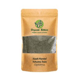 Organik Bitkim 1 kg Toz Siyah Hardal Tohumu