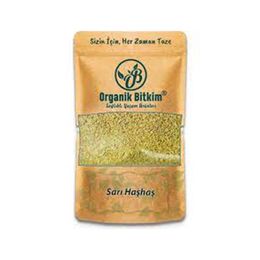 Organik Bitkim 100 gr Sarı Haşhaş